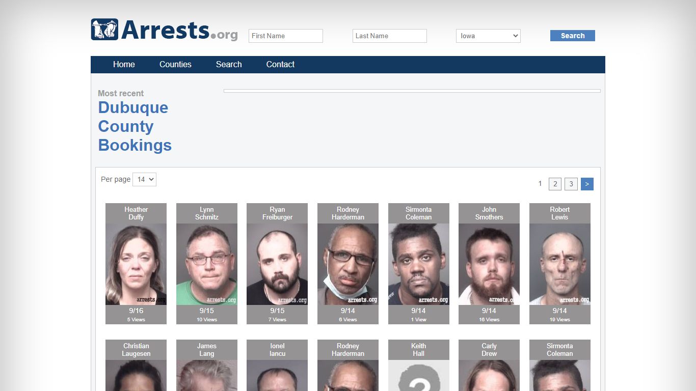 Dubuque County Arrests and Inmate Search